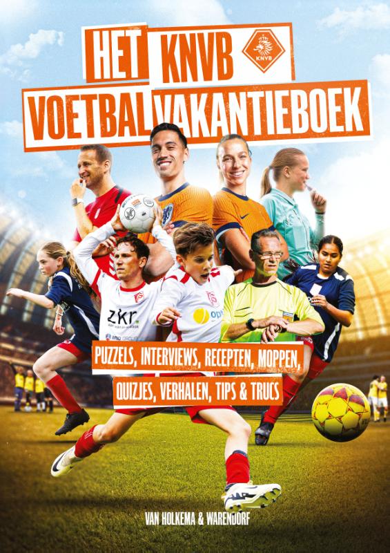 Omslag van Het KNVB voetbal vakantieboek