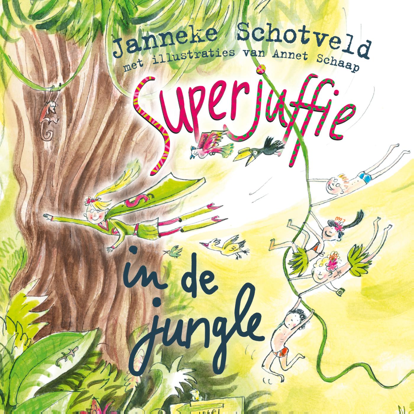 Omslag van Superjuffie in de jungle