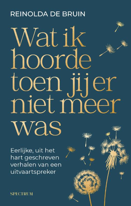Omslag van Wat ik hoorde toen jij er niet meer was