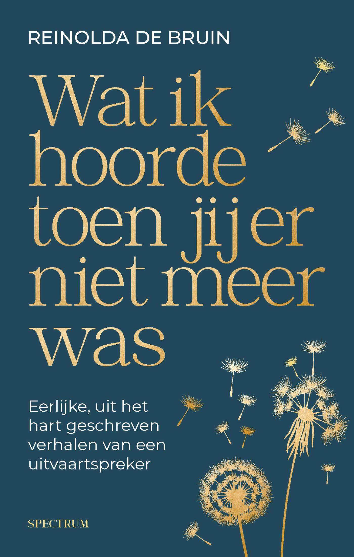 Omslag van Wat ik hoorde toen jij er niet meer was