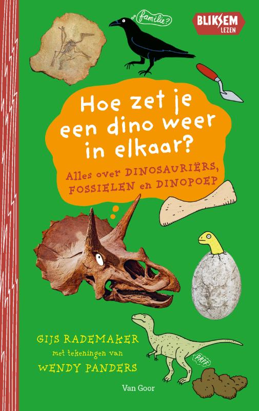 Omslag van Hoe zet je een dino weer in elkaar?