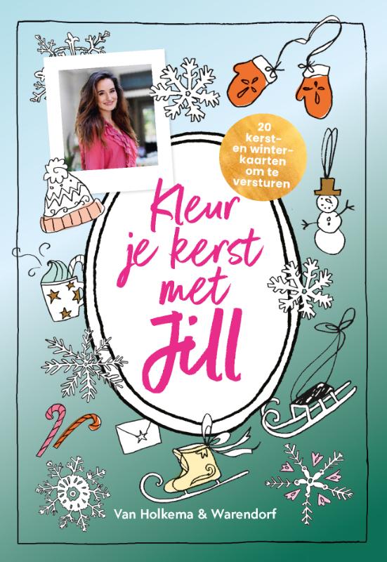 Omslag van Kleur je kerst met Jill