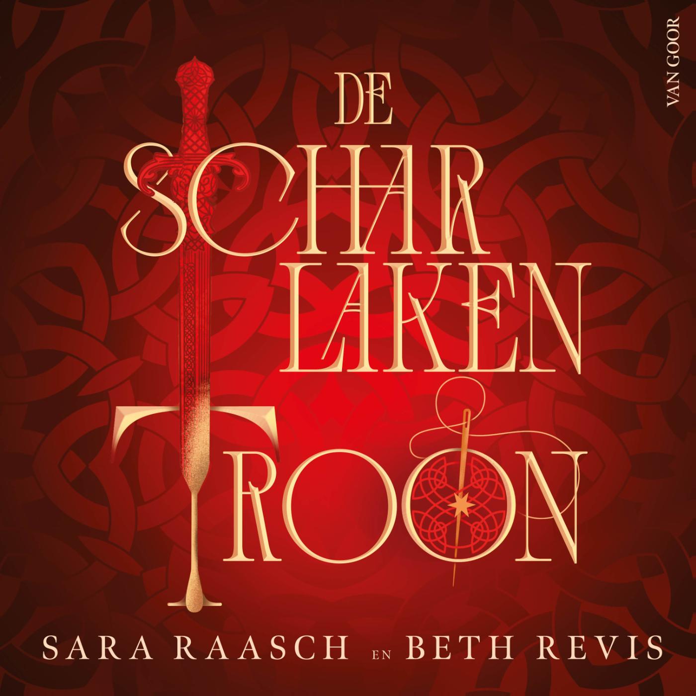 Omslag van De scharlaken troon
