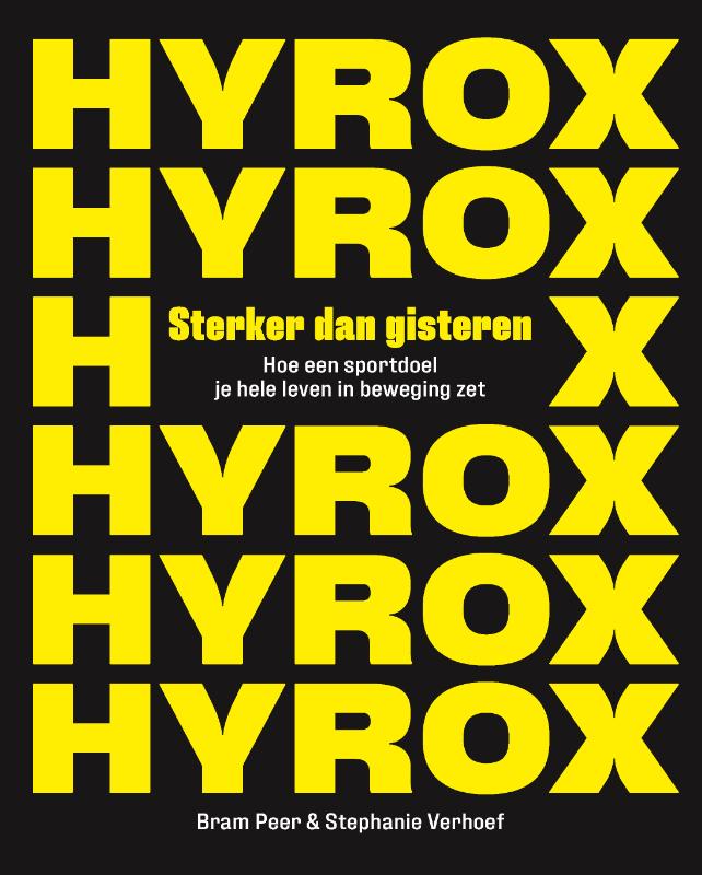 Omslag van HYROX. Sterker dan gisteren