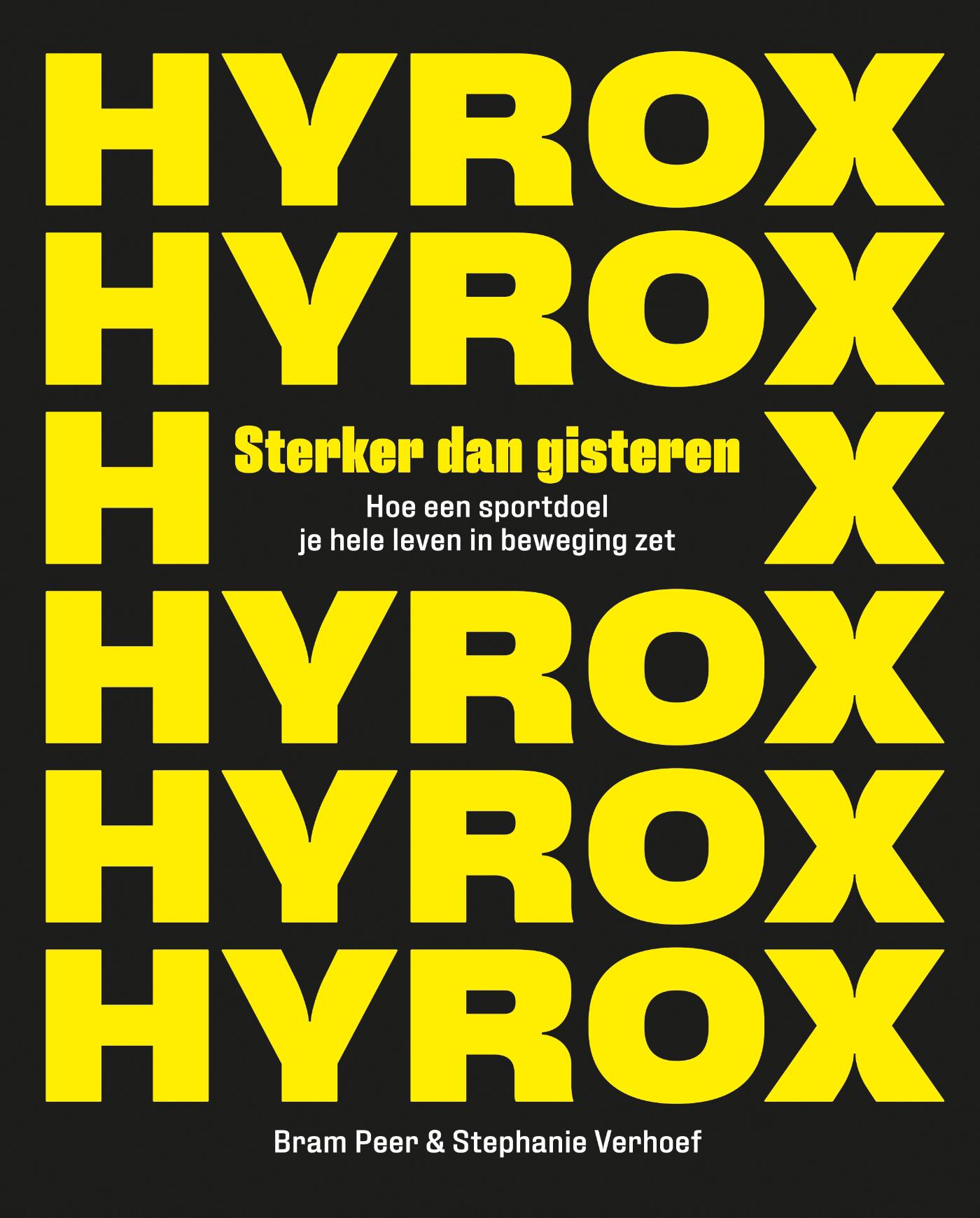 Omslag van HYROX. Sterker dan gisteren