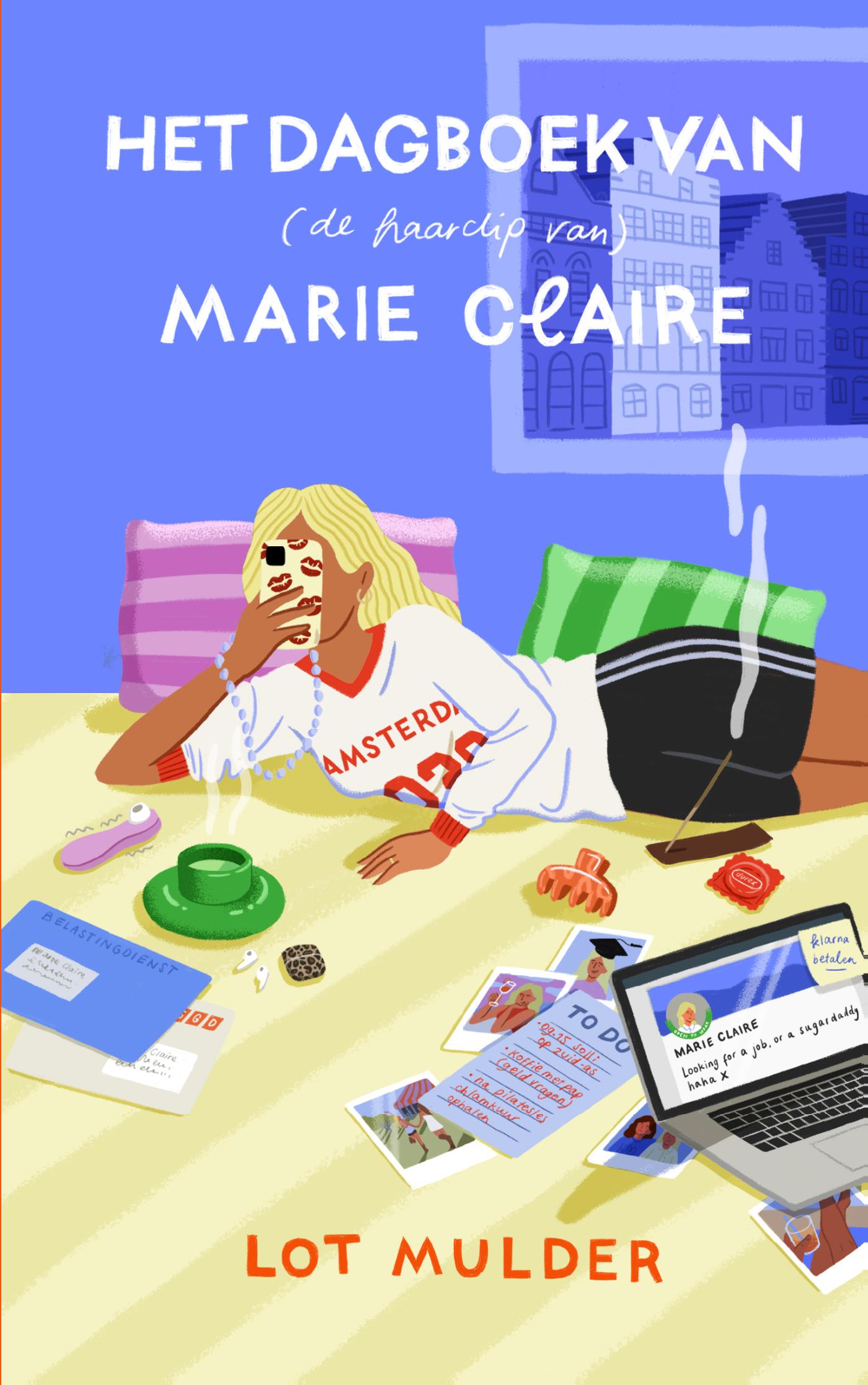 Omslag van Het dagboek van (de haarclip van) Marie Claire