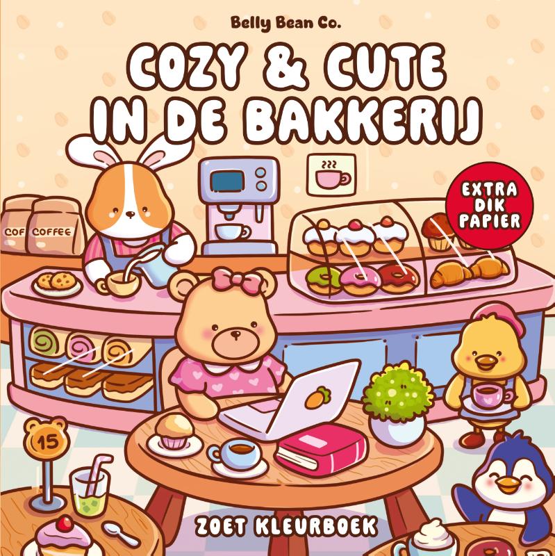 Omslag van Cozy & cute in de bakkerij