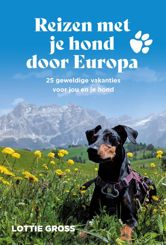Omslag van Reizen met je hond door Europa