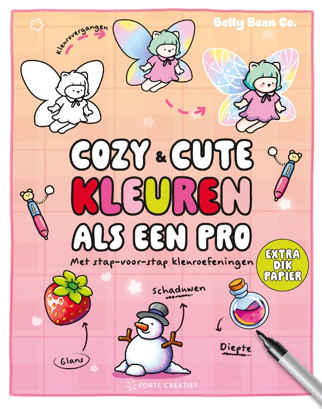 Omslag van Cozy & cute kleuren als een pro