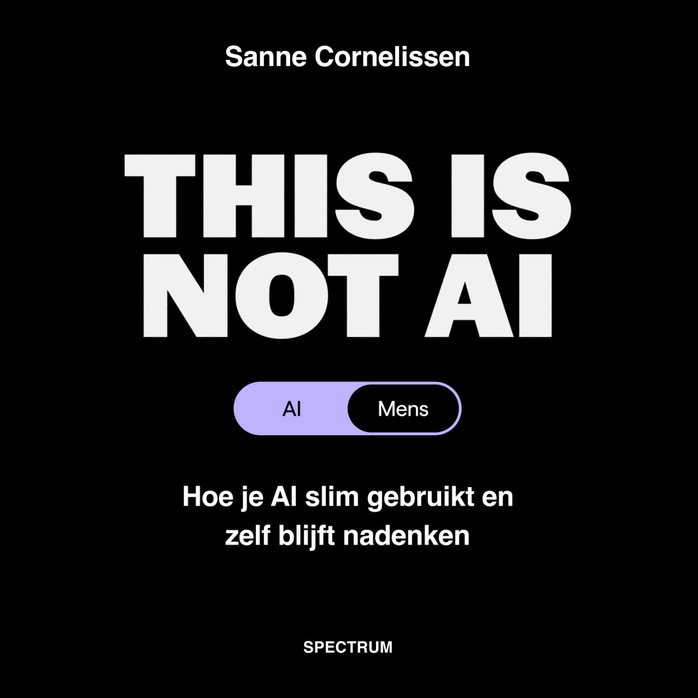 Omslag van This is not AI