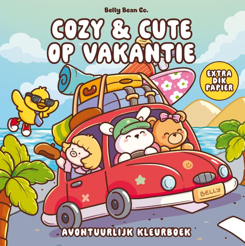 Omslag van Cozy & cute op vakantie