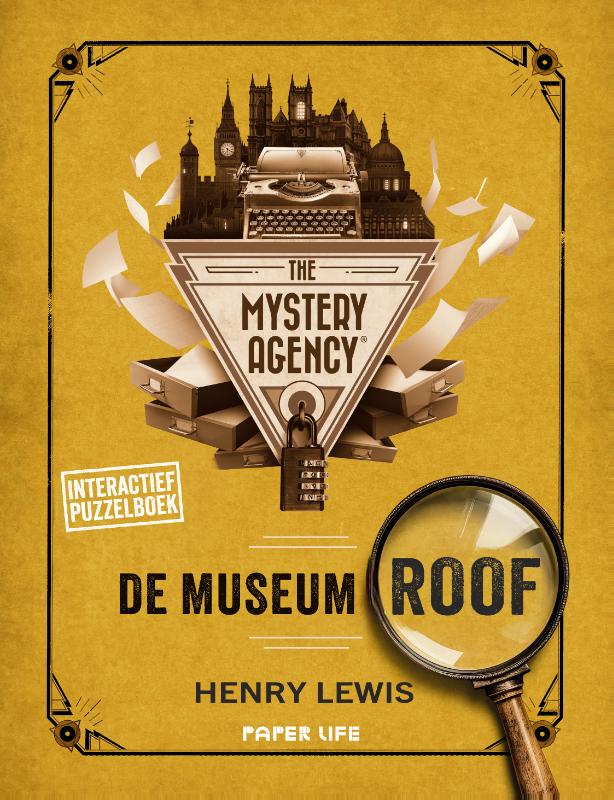 Omslag van De museumroof