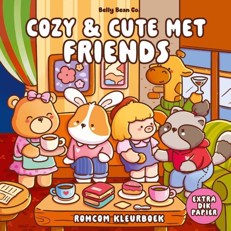 Omslag van Cozy & cute met Friends