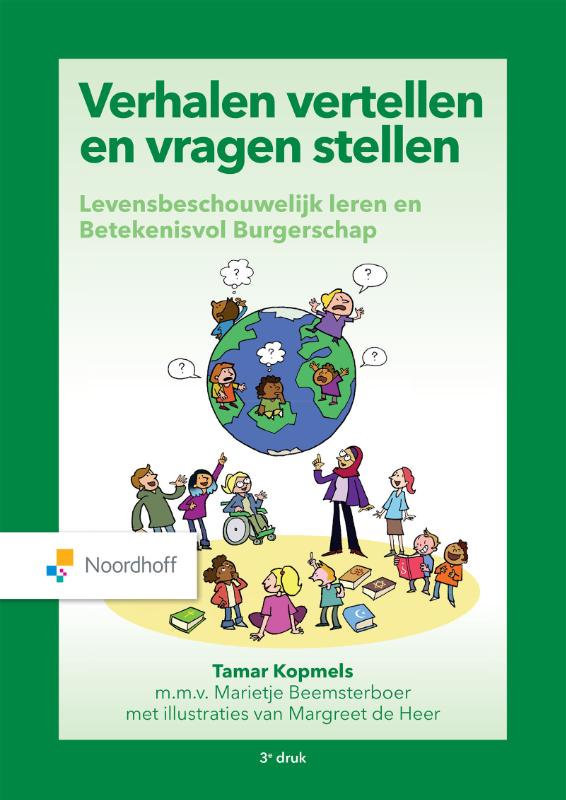 Omslag van Verhalen vertellen en vragen stellen