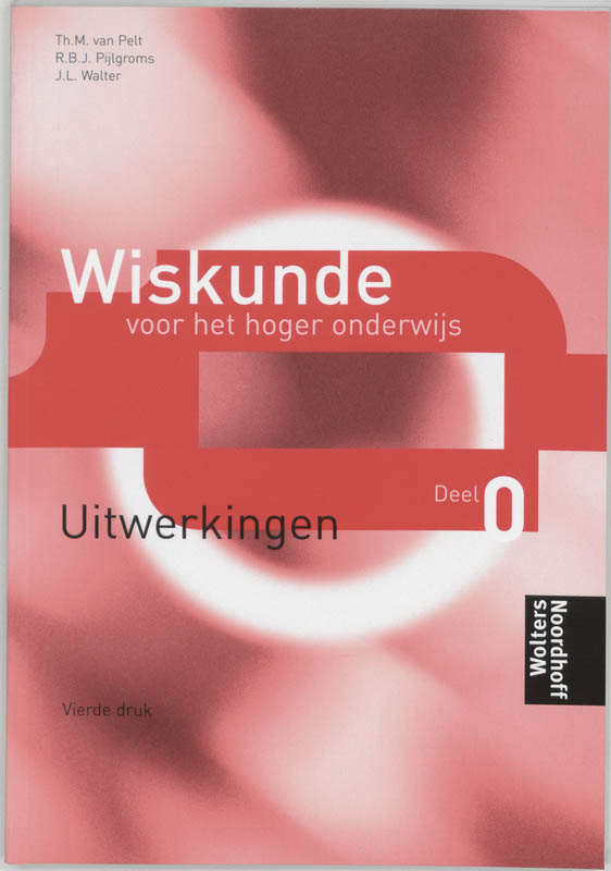 Omslag van Uitwerkingen