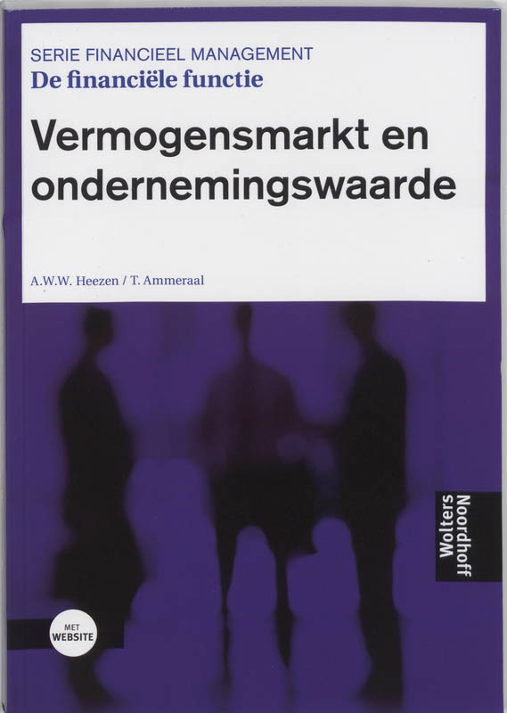 Omslag van Vermogensmarkt en ondernemingswaarde