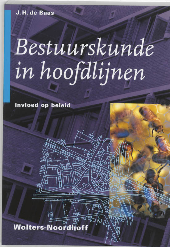 Omslag van Bestuurskunde in hoofdlijnen