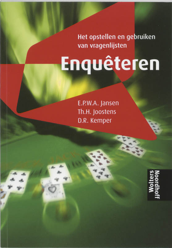 Omslag van Enqueteren
