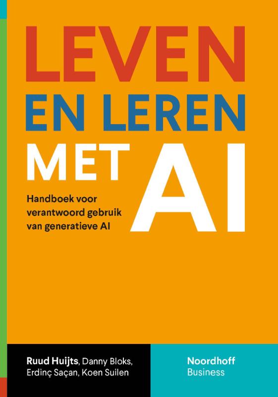 Omslag van Leven en leren met AI