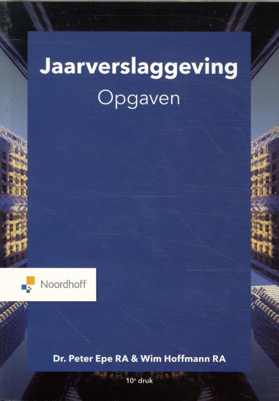 Omslag van Jaarverslaggeving opgaven