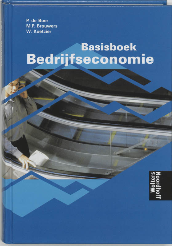 Omslag van Basisboek Bedrijfseconomie