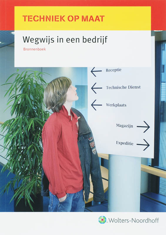 Omslag van Wegwijs in een bedrijf