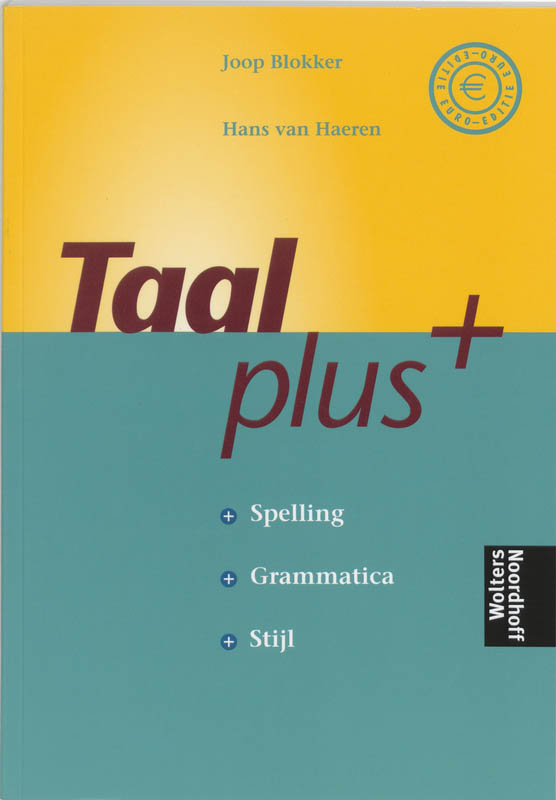 Omslag van Taal plus