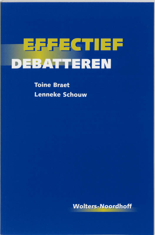 Omslag van Effectief debatteren