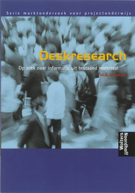 Omslag van Deskresearch