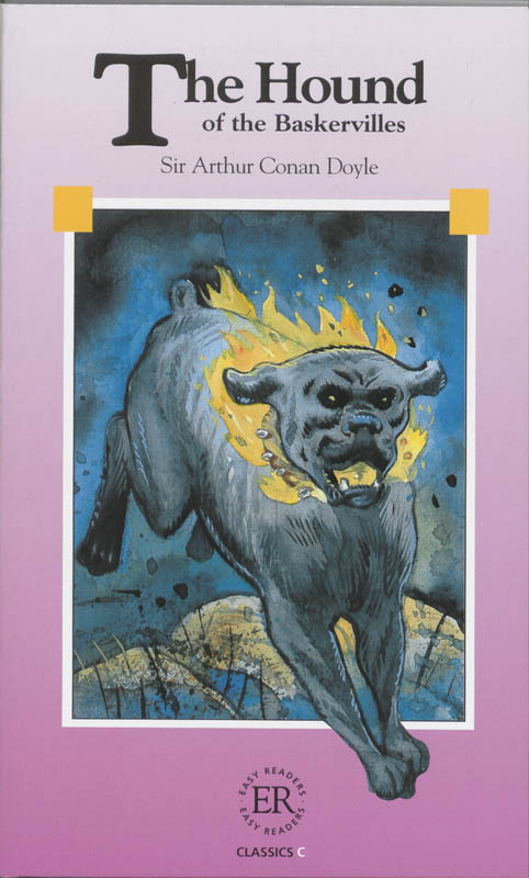 Omslag van The hound of the Baskervilles