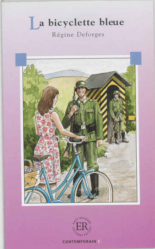 Omslag van La bicyclette bleue
