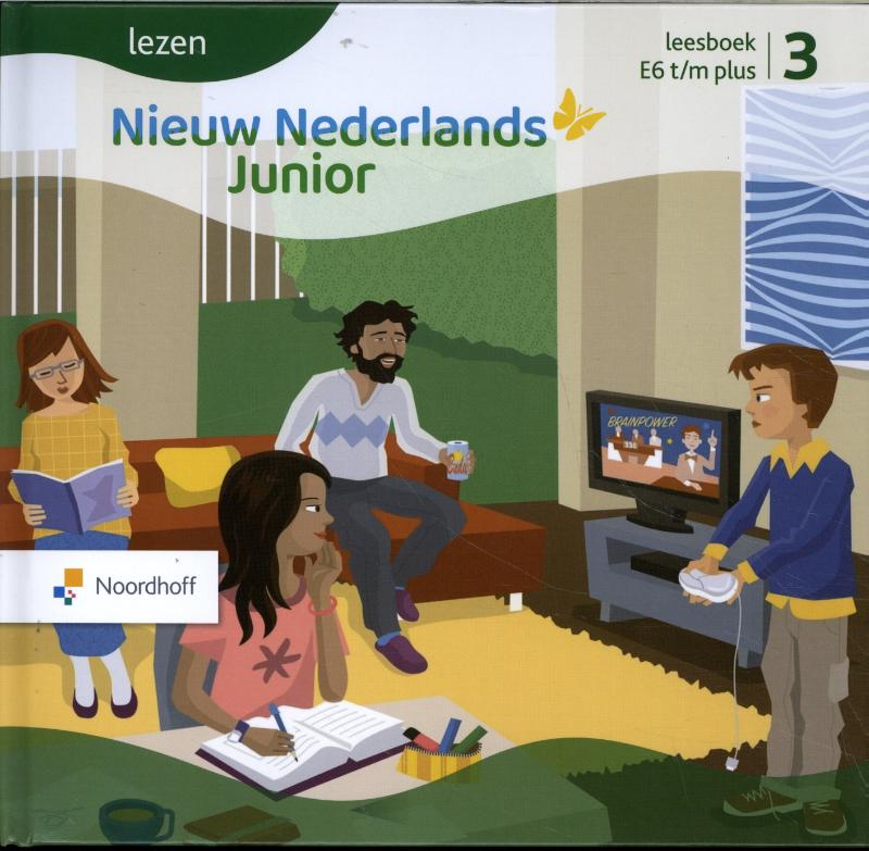 Omslag van deel 3 leesboek E6 t/m plus