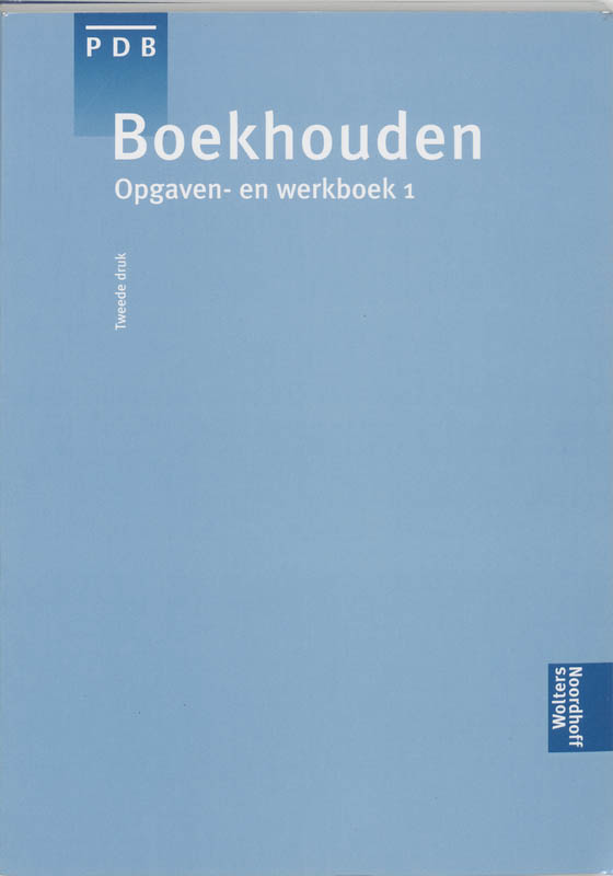 Omslag van Opgaven- en werkboek