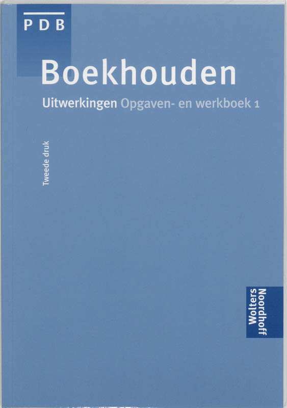 Omslag van Uitwerkingenboek