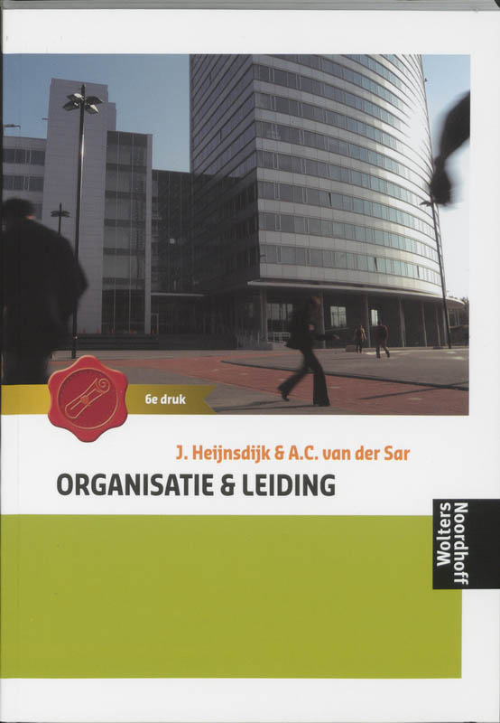 Omslag van Organisatie en leiding