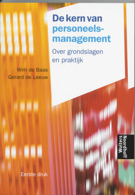 Omslag van De kern van personeelsmanagement
