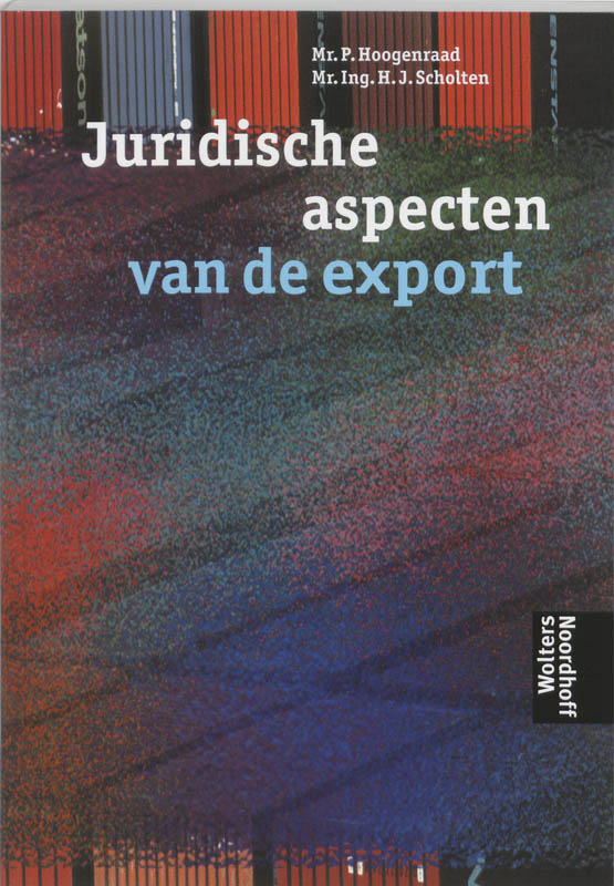 Omslag van Juridische aspecten van de export
