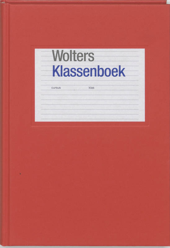 Omslag van Klasseboek