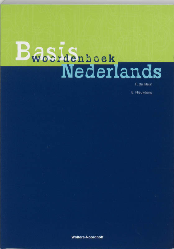Omslag van Basiswoordenboek Nederlands