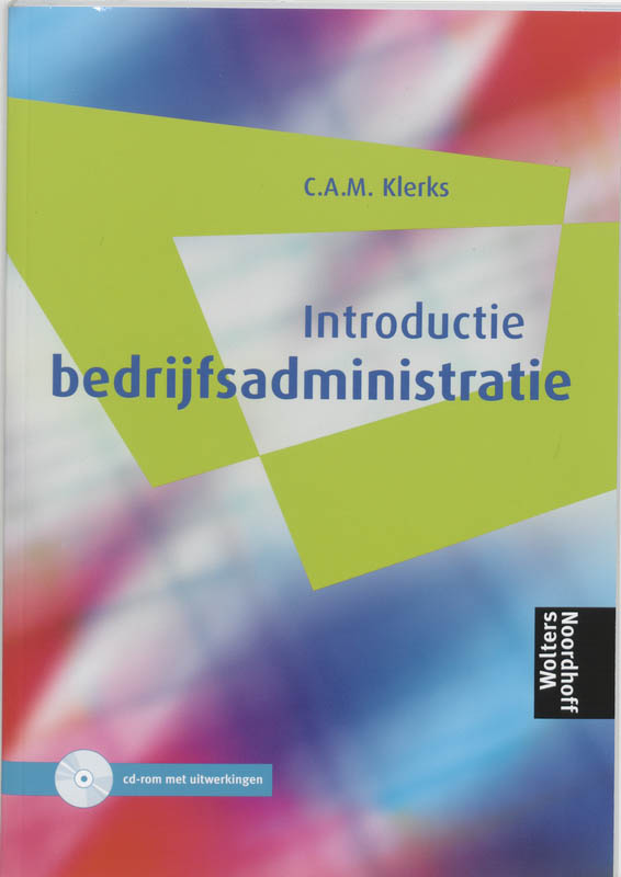 Omslag van Introductie Bedrijfsadministratie