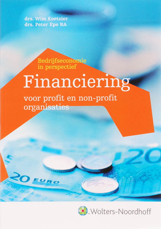 Omslag van Financiering voor profit-en non profit organisaties
