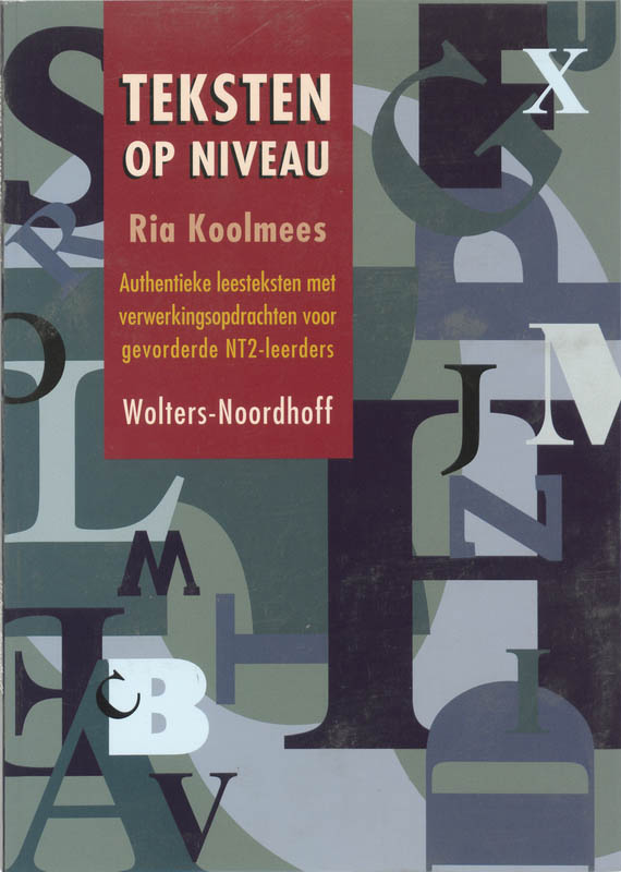 Omslag van Teksten op niveau