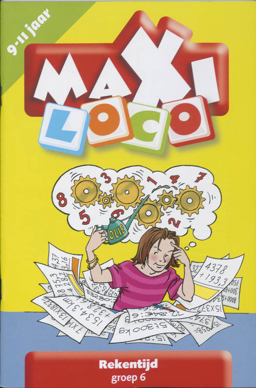Omslag van Rekentijd, groep 6