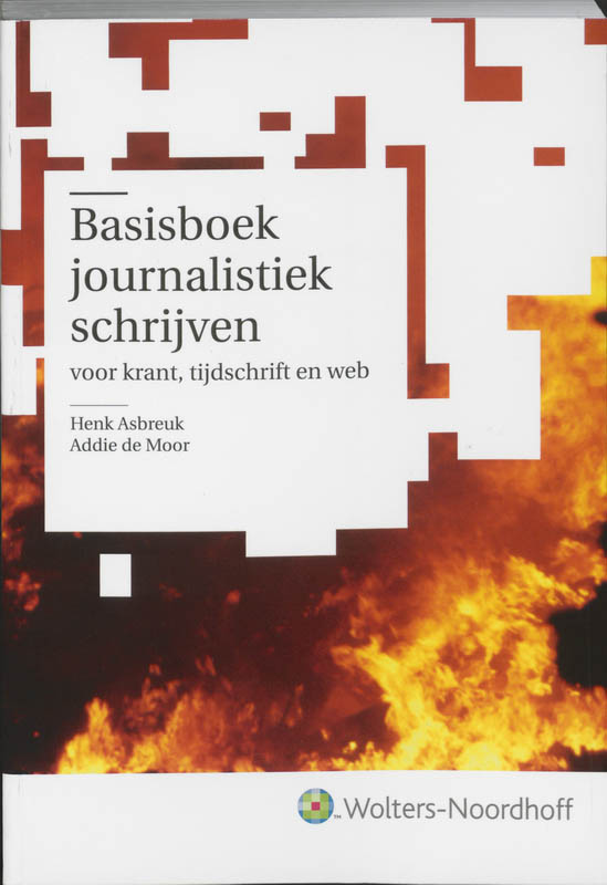 Omslag van Basisboek journalistiek schrijven