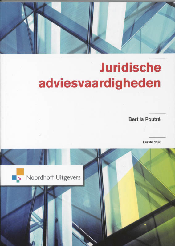 Omslag van Juridische adviesvaardigheden