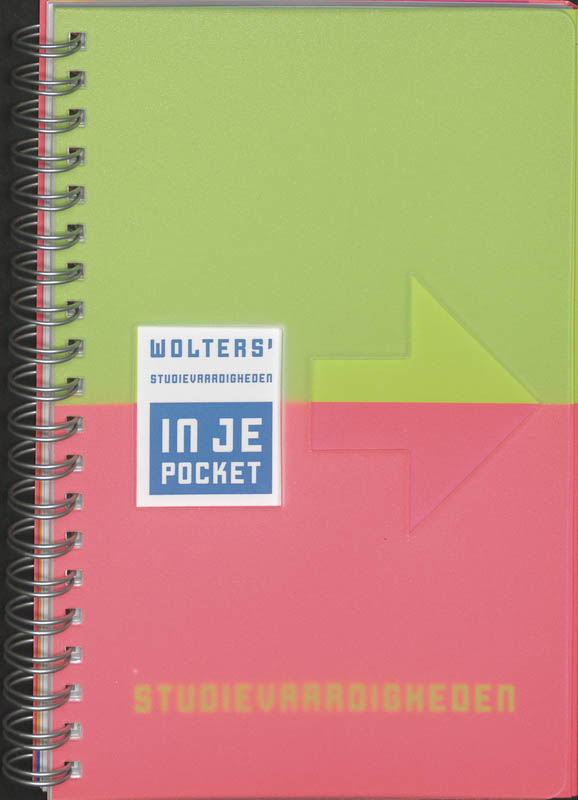 Omslag van Wolters'studievaardigheden in je pocket