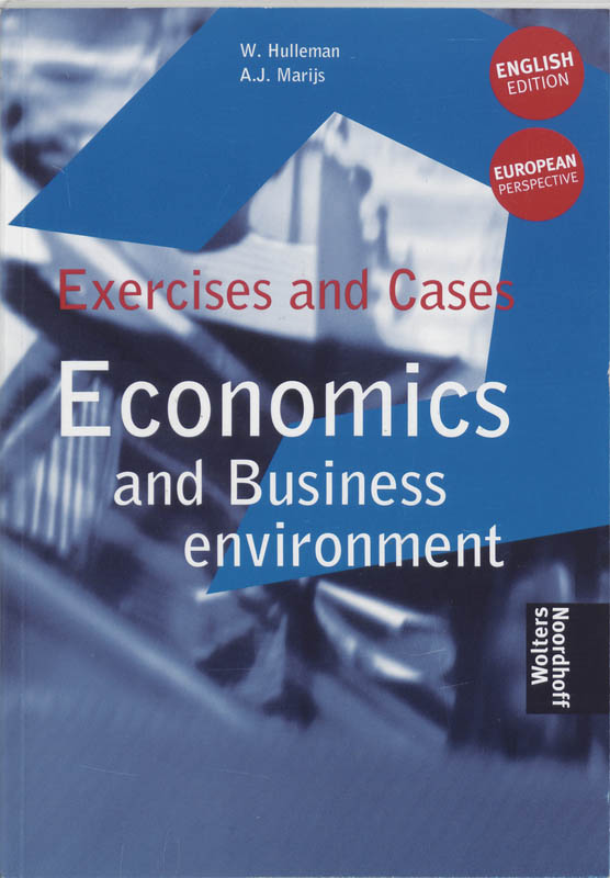 Omslag van Economics and Business environment