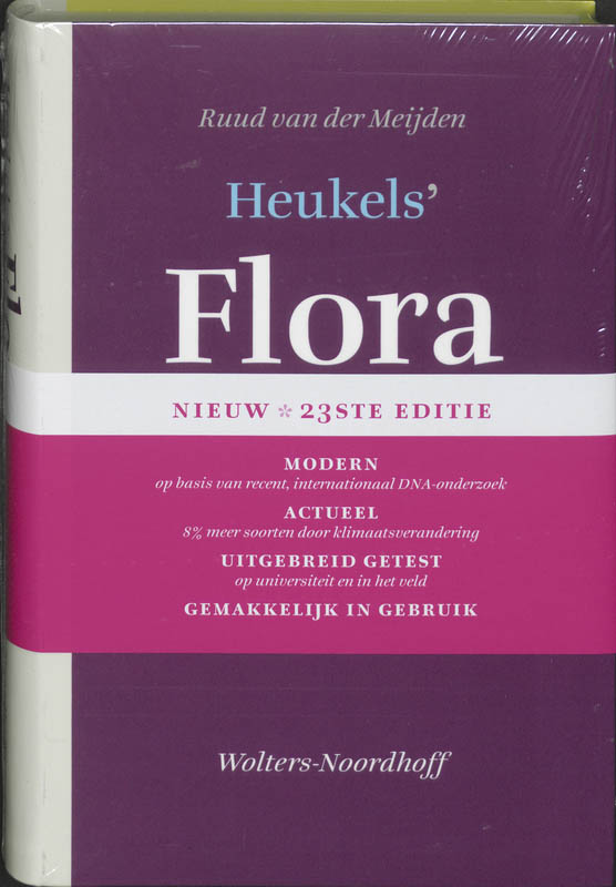 Omslag van Heukels'Flora van Nederland