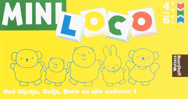 Omslag van 1 met Nijntje, Betje, Boris en alle anderen
