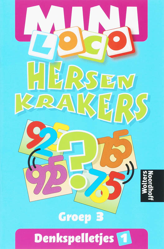 Omslag van Denkspelletjes 1 Hersenkrakers